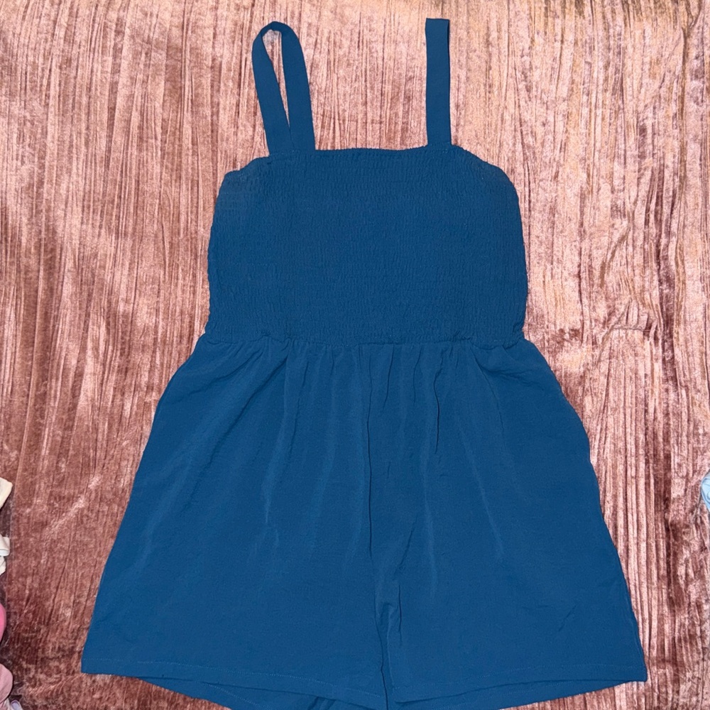 Blue Sleeveless Dress